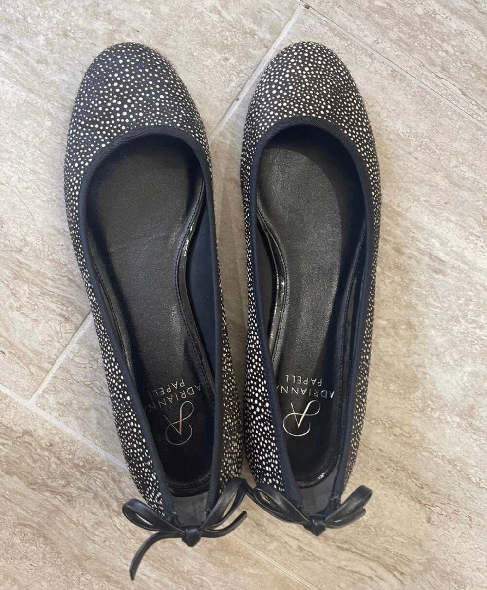 adrianna papell Brianne Zambia flats sz 8-1/2 New